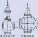 气动薄膜直通单座、双座调节阀结构图3